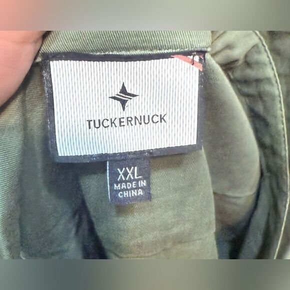 NWOT Tuckernuck Jade GreenTwill Hayes Mini Shirt Dress SZ XXL - Picture 6 of 6